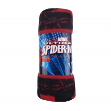 SPIDERMAN LARGE  FLEECE BLANKET " WANTED " -- £3.50 per item - 4 pack